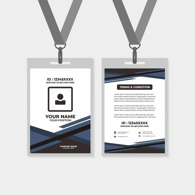 Id Card Frame Design